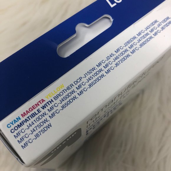 Up & Up Tri-color Remanufactured Ink Brother LC-103 XL LC1033PKS High Capacity - Picture 4 of 4